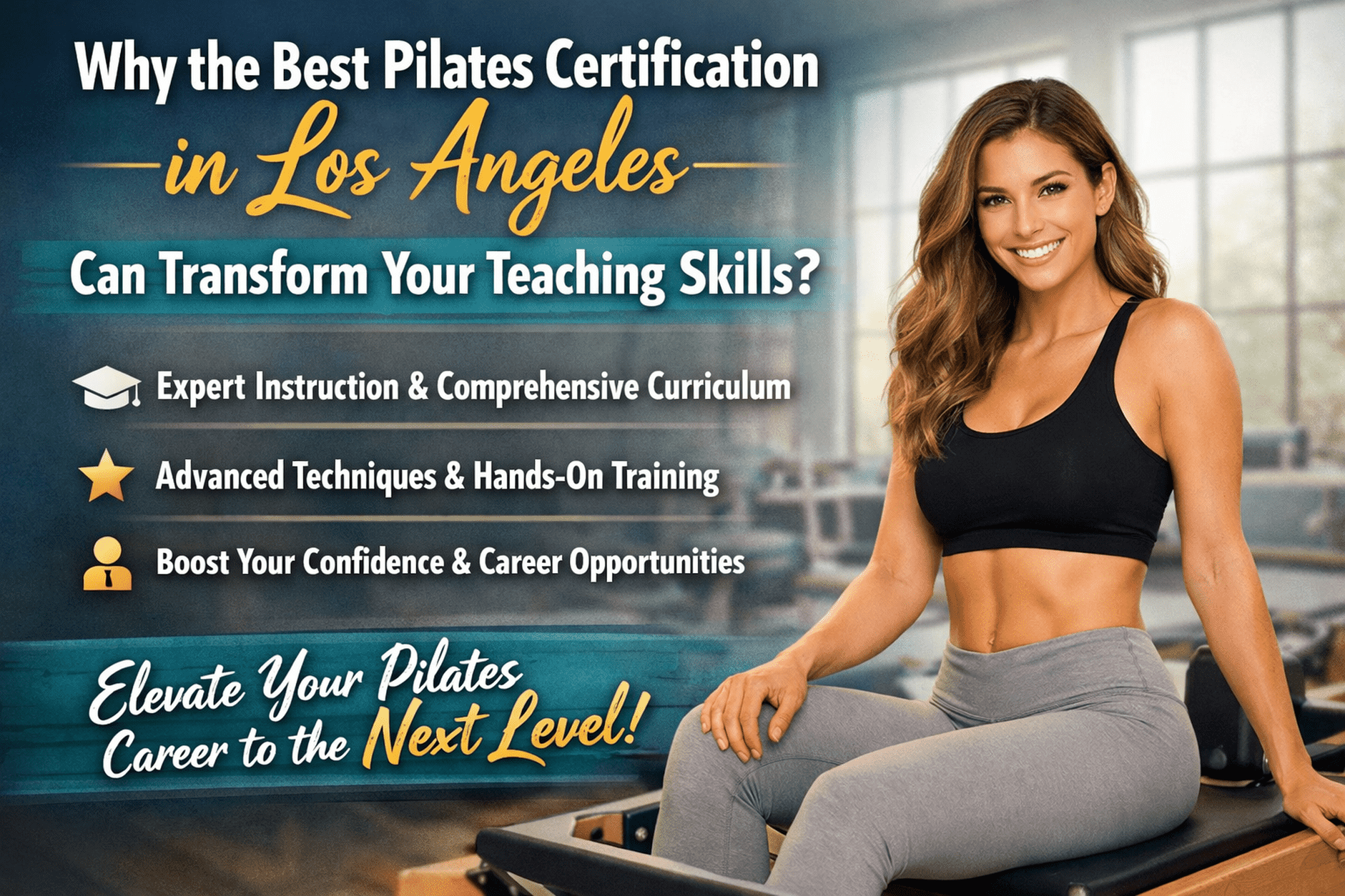 Pilates class studio in Los Angeles
